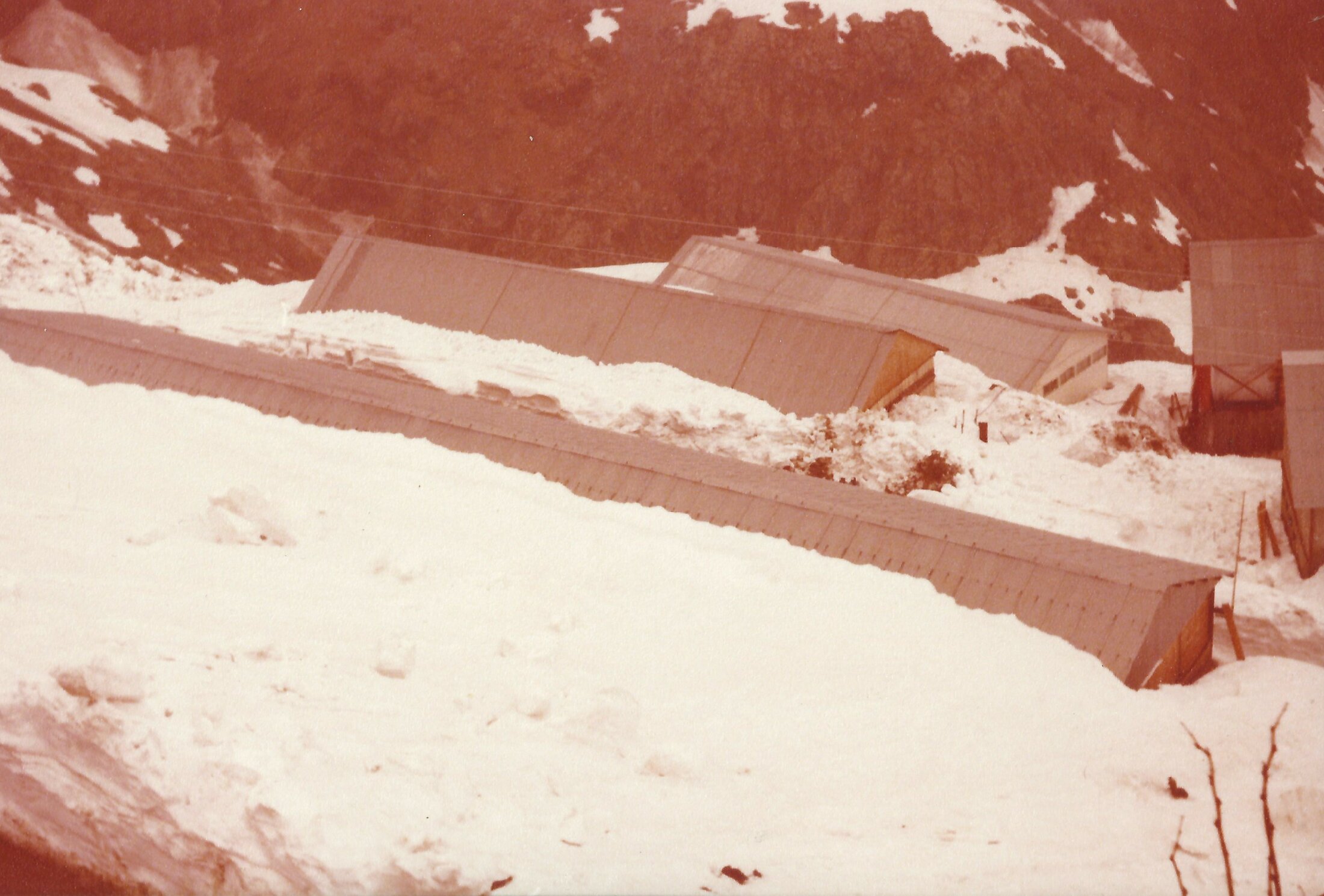 1978 - Foto Giordano Franco-primavera-baracche Di Cantiere Sotto Colle Laura 2