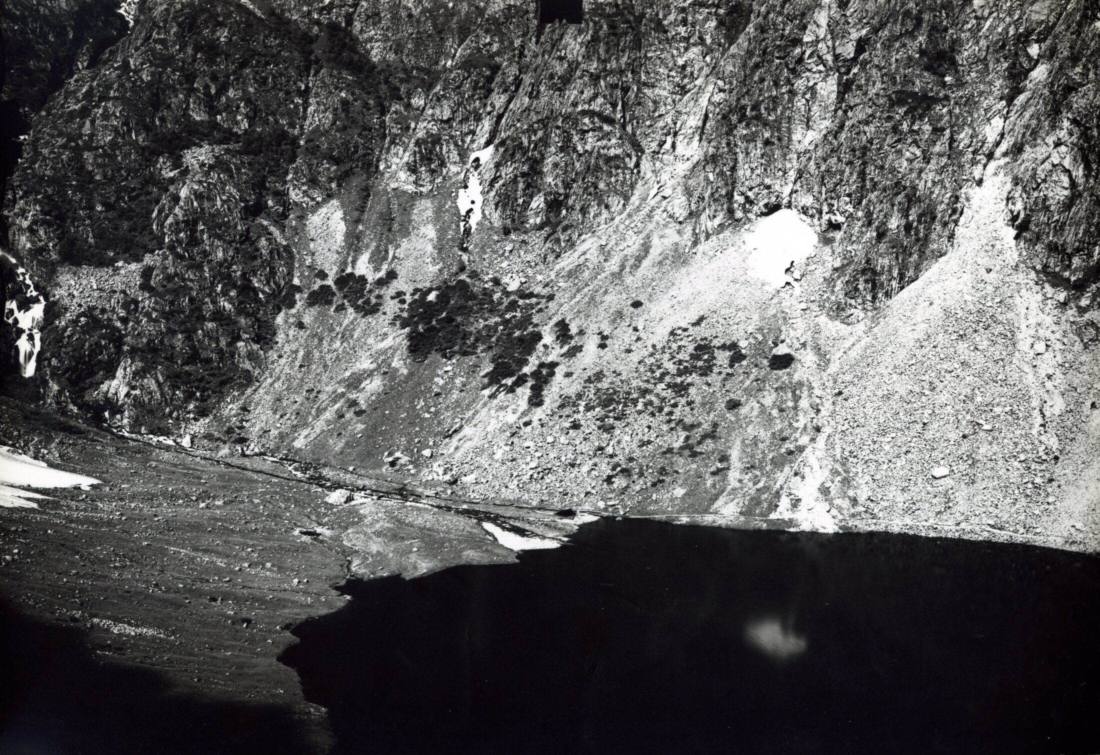 Foto ENEL - 1965-1970 - 01 Lago Rovine A Monte E Sponda Sinistra