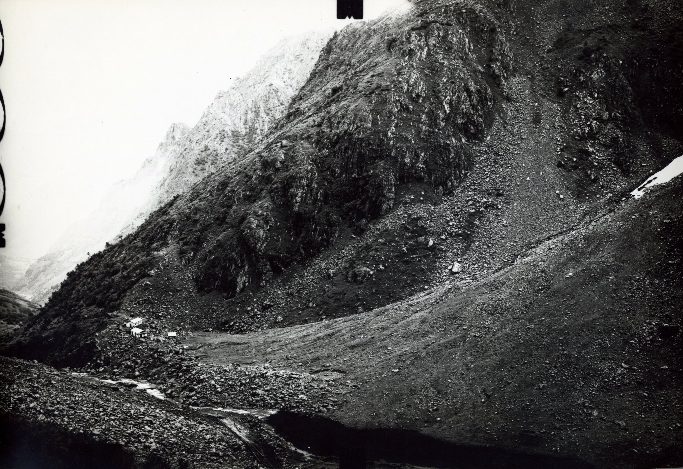 Foto ENEL - 1965-1970 - 07 Lago Rovine Sponda Destra E Villaggio Operai