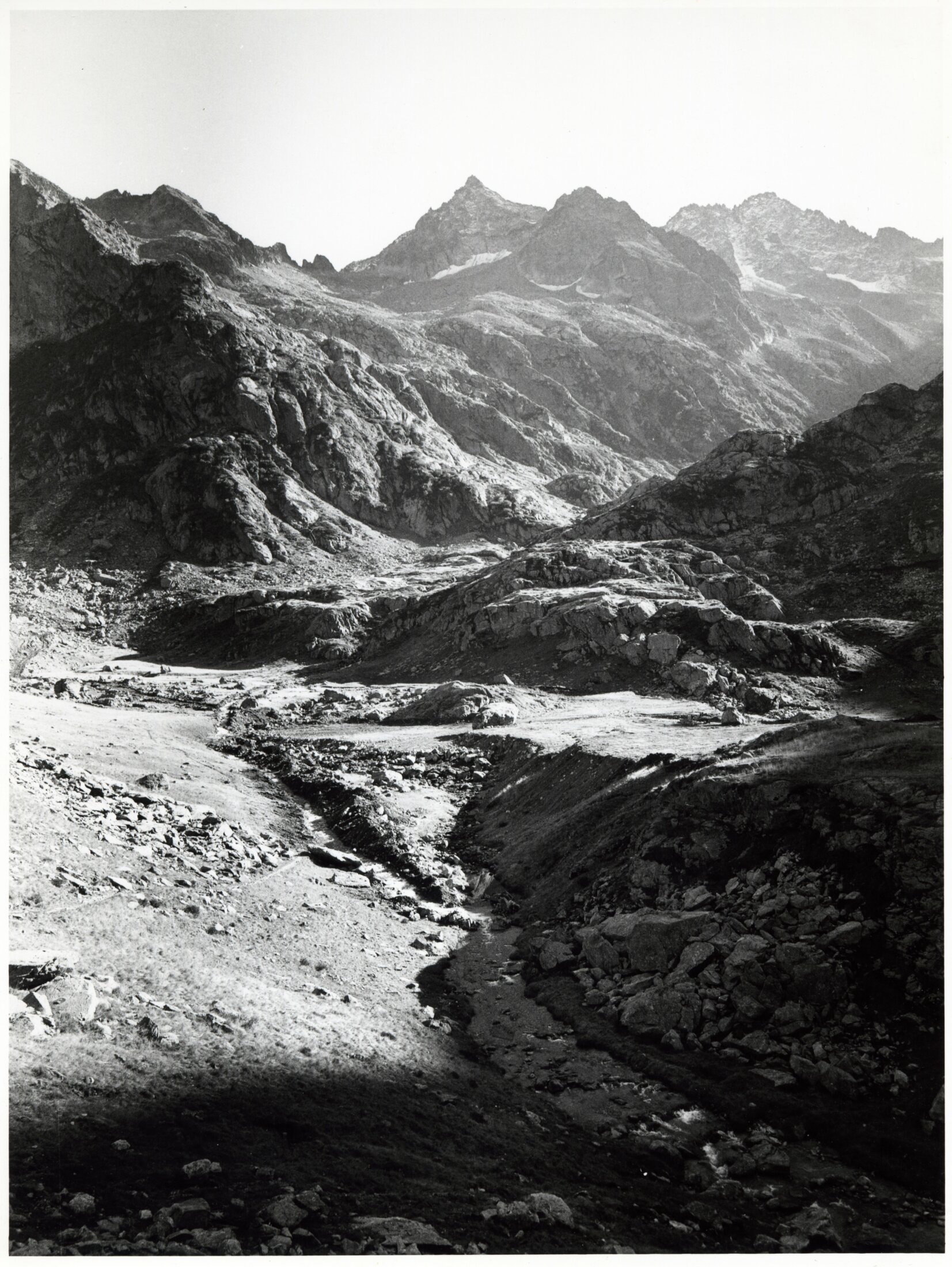 Foto ENEL - 1970.10.13 1911 Spianamenti Per Installazione Cantiere Chiotas