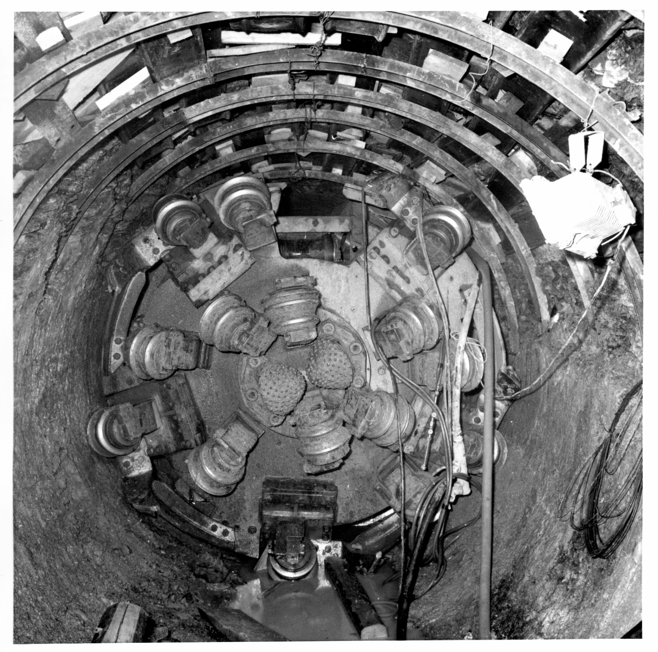 Foto ENEL - 1978.08.29 28 Galleria Pedonale Chiotas-Ray Progressiva 835 Testa Della Fresa