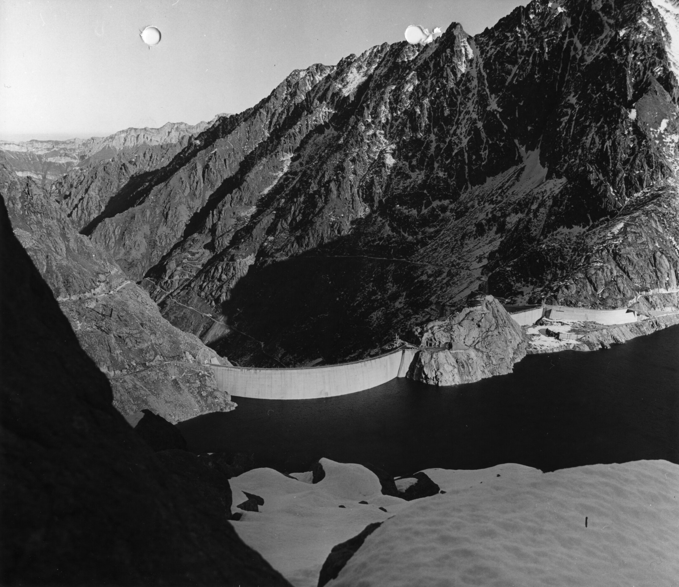 Foto ENEL - 1980.11.20 1922 Chiotas E Colle Laura Viste Da Monte